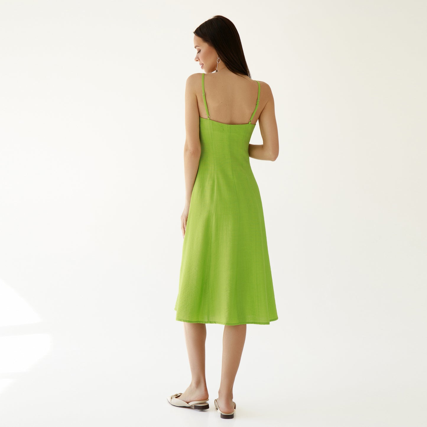 Green Midi Sundress