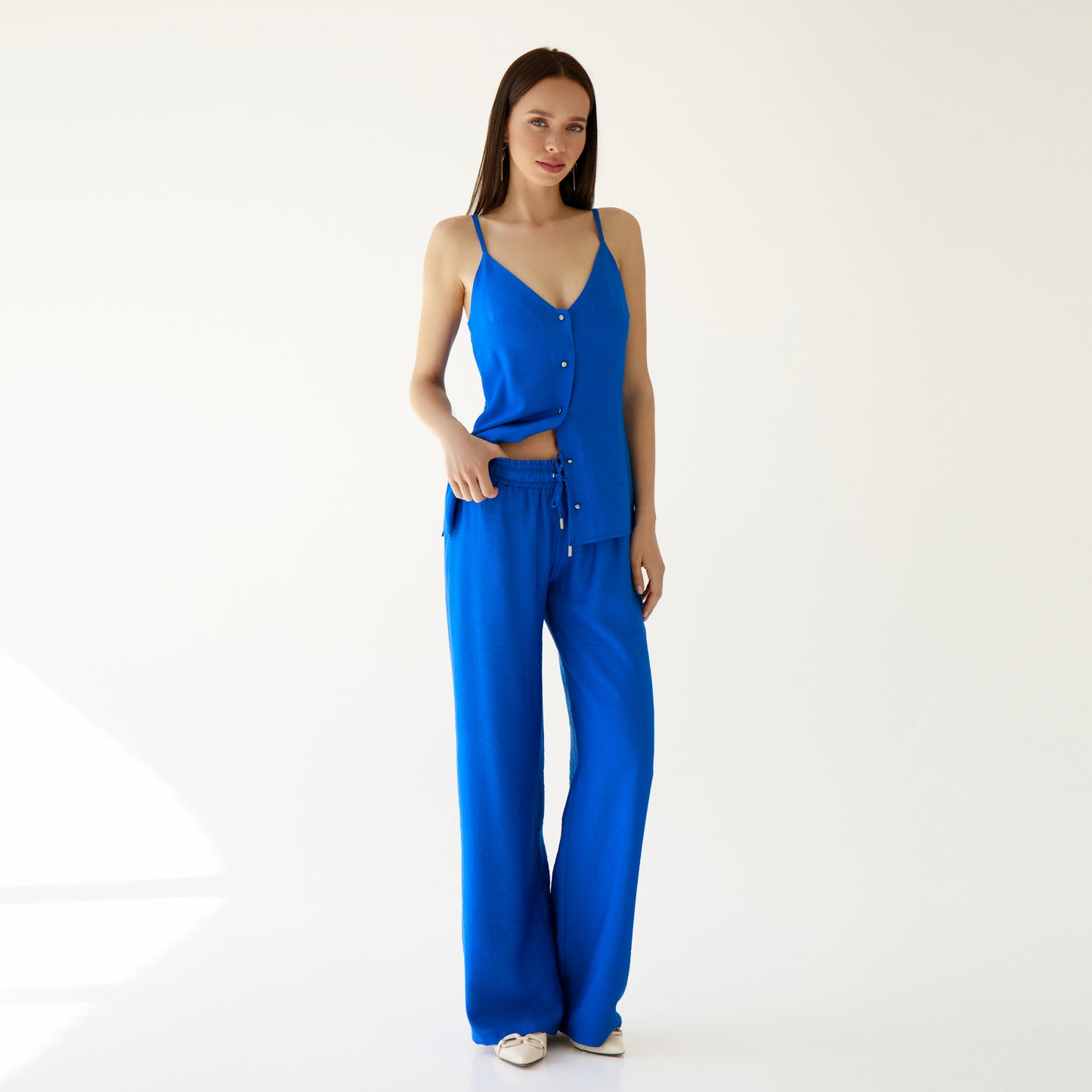Royal Blue Suit with top