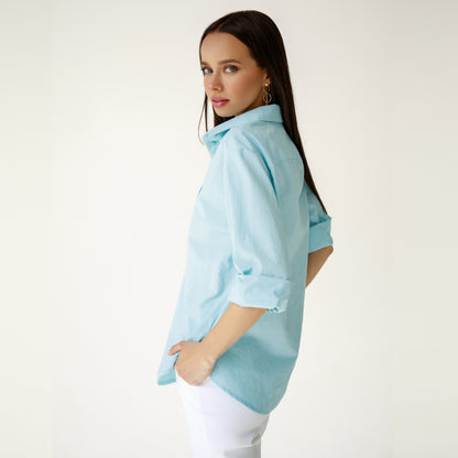 Cotton mint shirt 