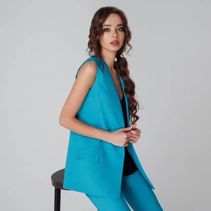 Emerald Pantsuit with Vest