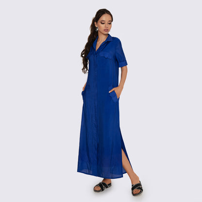 Royal Blue Maxi Dress