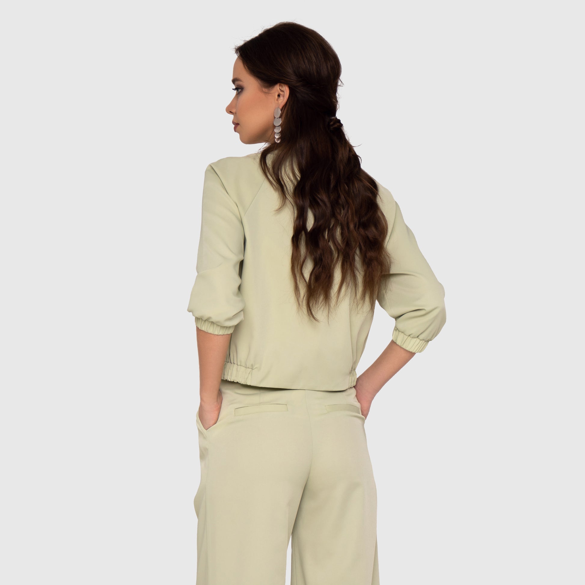 Olive Green Palazzo Pants