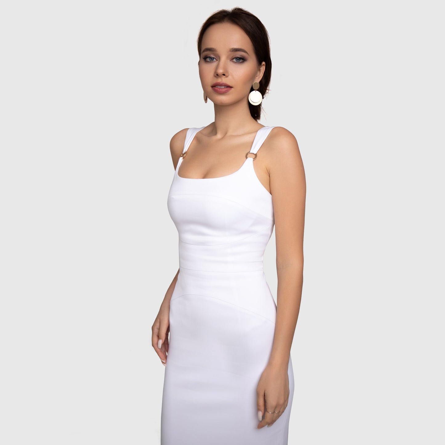 White sheath Dress