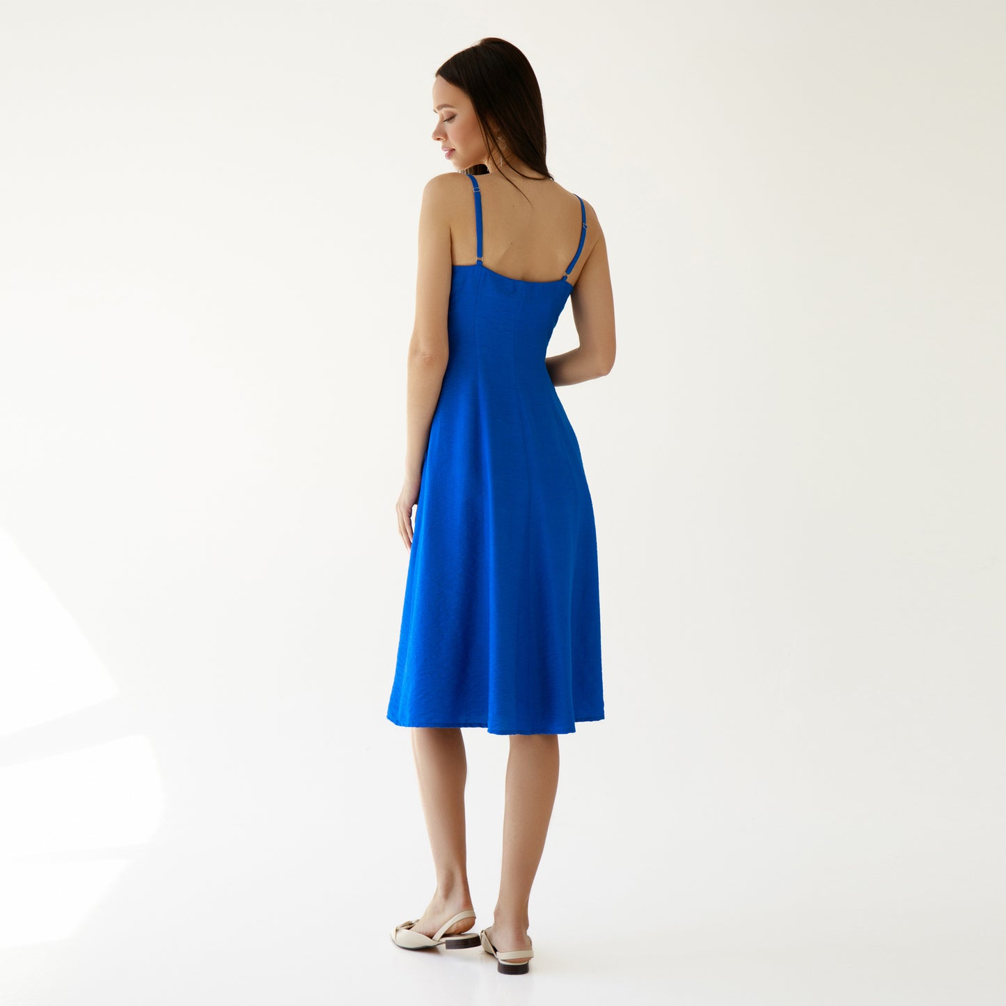 Royal Blue Midi Sundress 