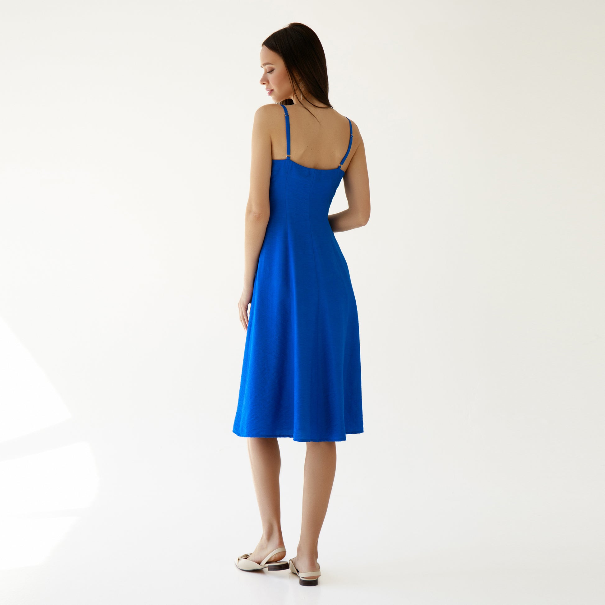 Royal Blue Midi Sundress 