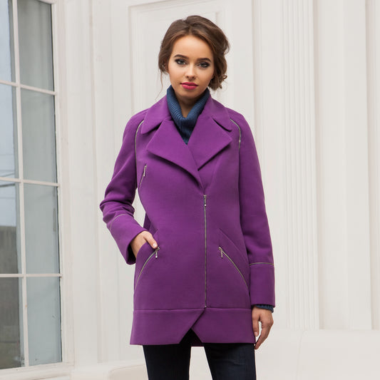 Fuchsia Transformer Coat