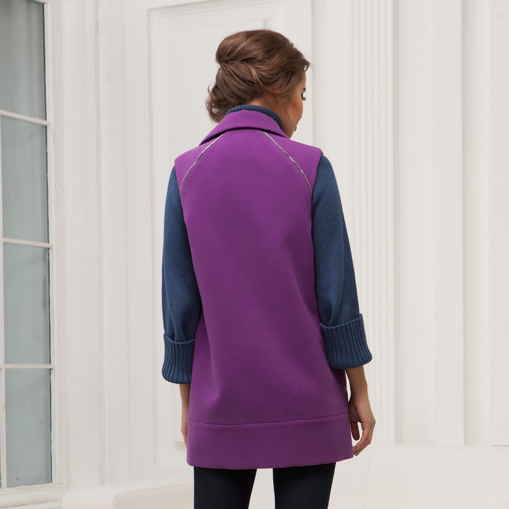 Fuchsia Transformer Coat