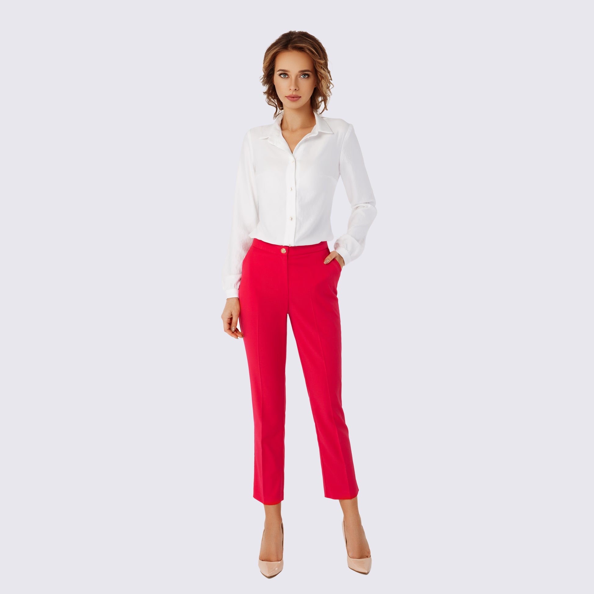 Scarlet cropped Pants